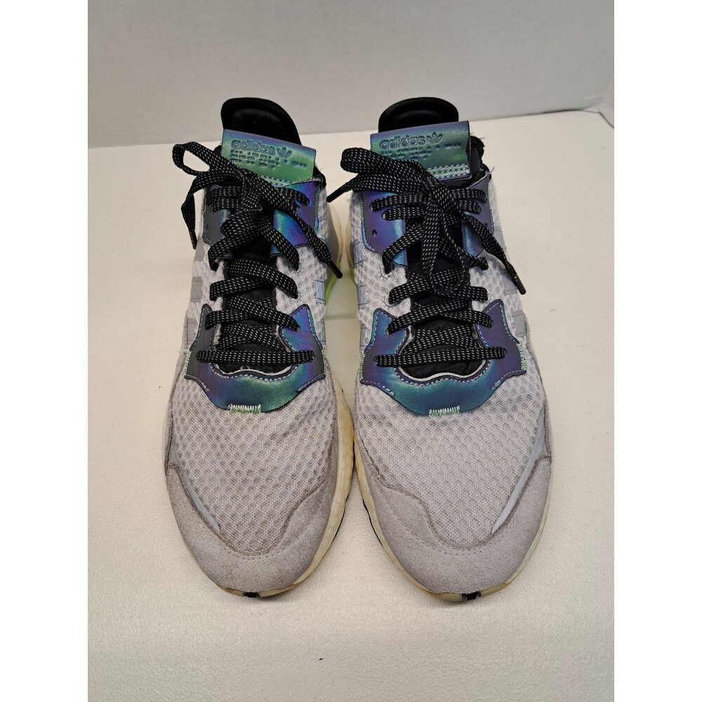 adidas Nite Jogger Running Shoes Men's Size 10 Grey - Picture 1 of 7